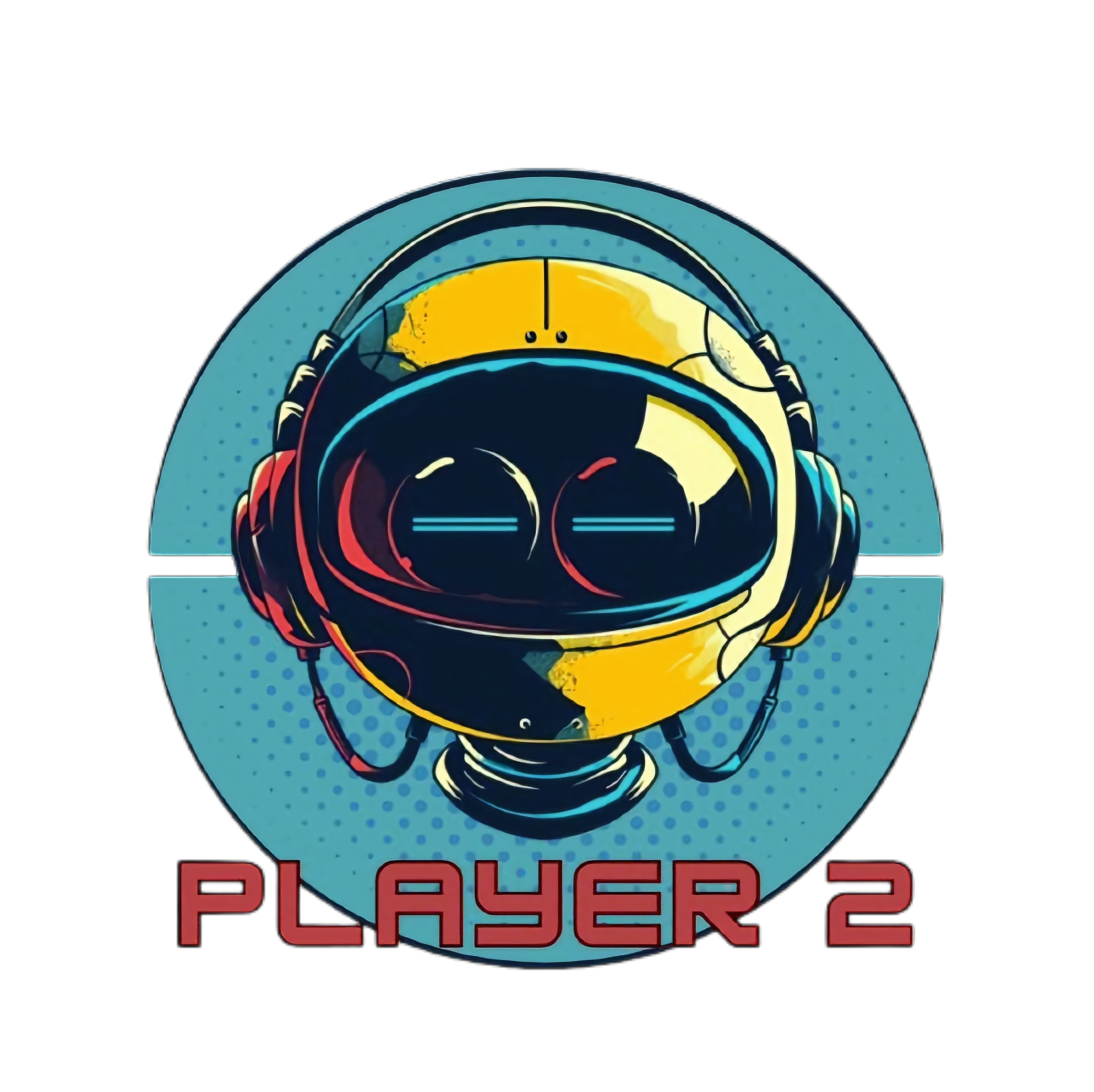 PLAYER 2 - Unique E-commerce Print-on-Demand Clothing Brand Logo